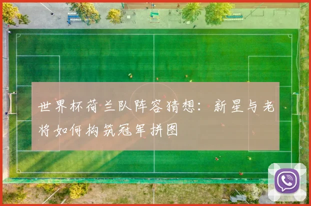 世界杯荷兰队阵容猜想：新星与老将如何构筑冠军拼图